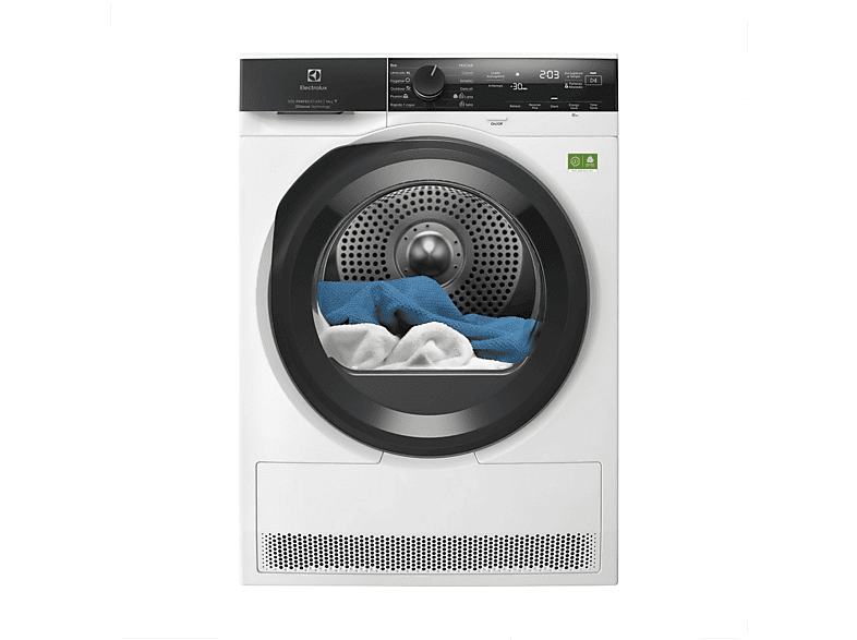 ASCIUGATRICE ELECTROLUX EW9H41AY A pompa di calore, 10 kg, profondità 63,6 cm, 94 dB(A), Bianco, Classe