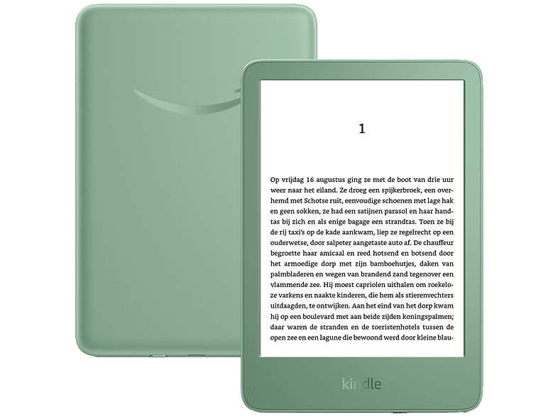 Amazon Kindle (2024), 16GB, Matcha Green