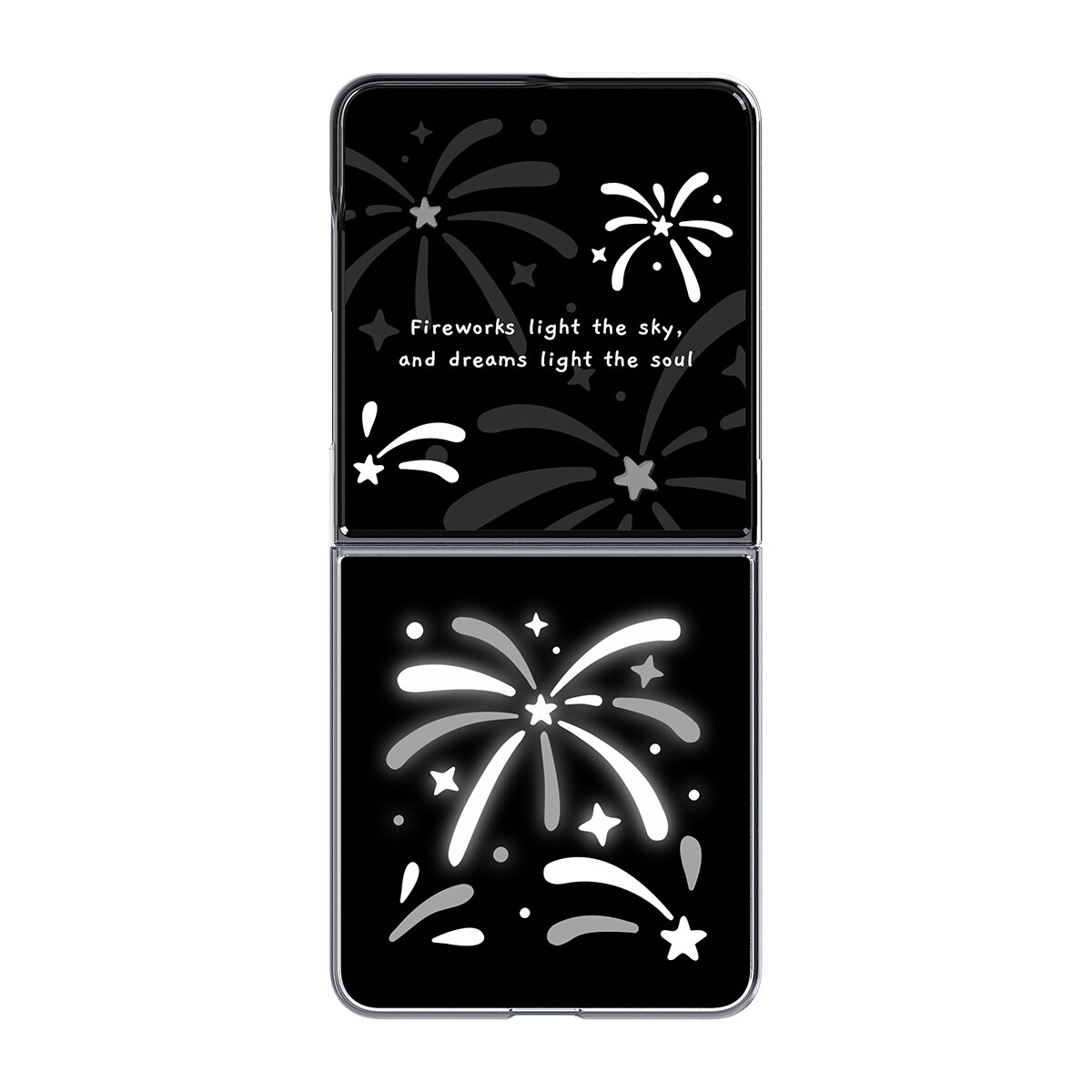SAMSUNG Galaxy Z Flip8 Flipsuit Kılıf (Fireworks) Fiyat & Özellik