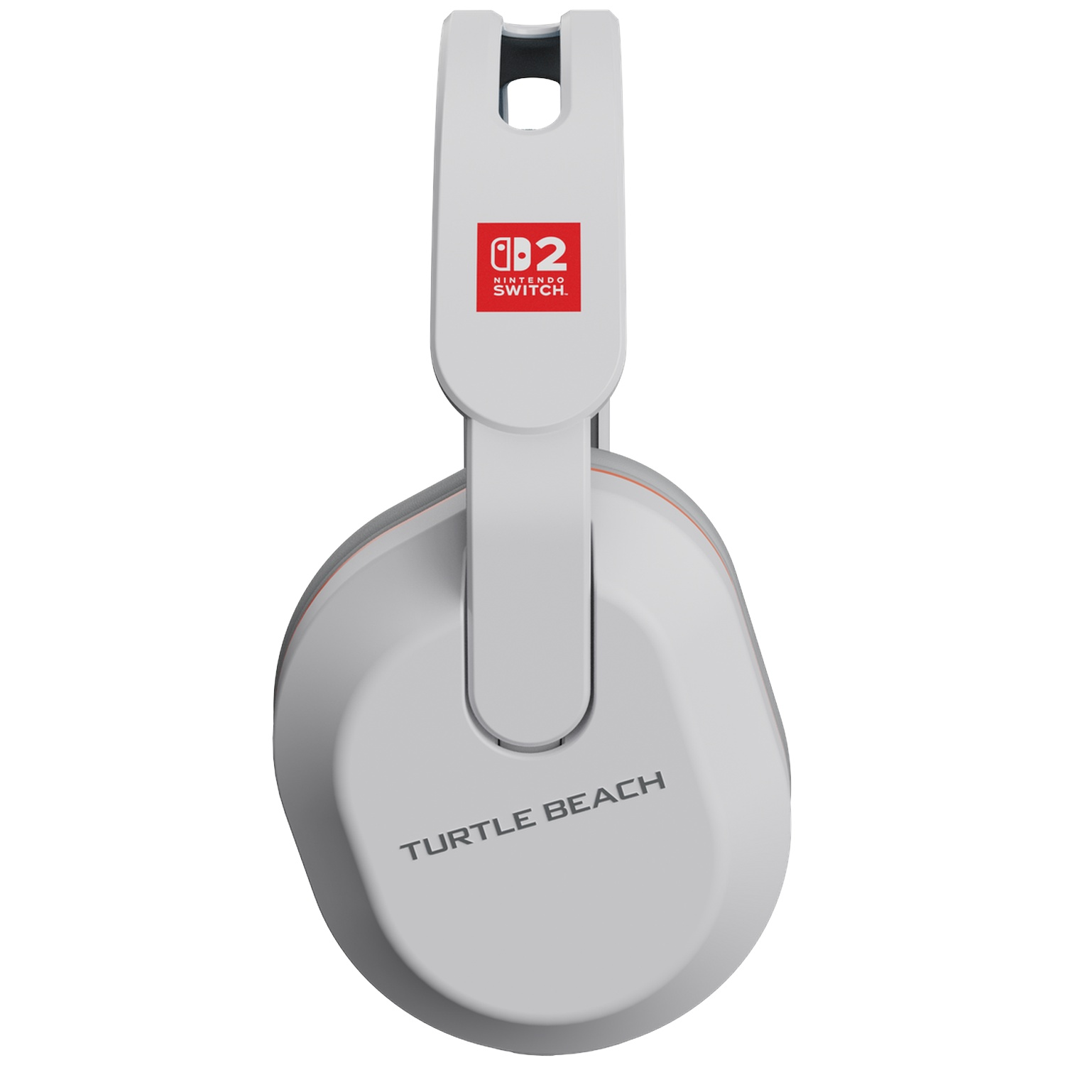 Casque blanc Turtle Beach avec logo et texte Nintendo Switch.