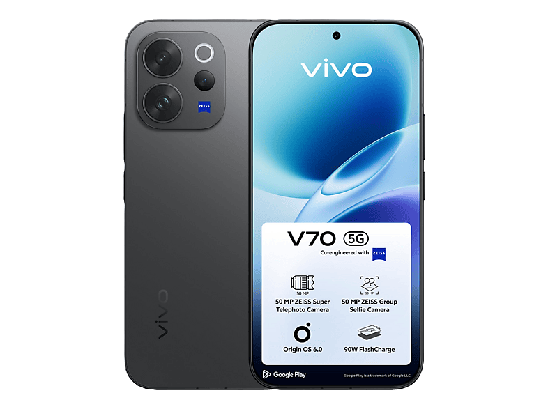 VIVO V70 256 GB Schwarz Dual SIM