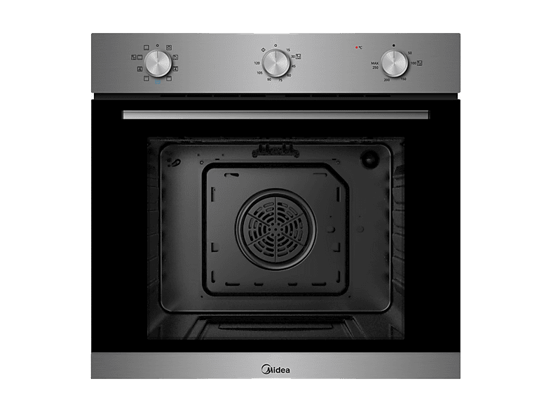 Horno - Midea MBOG2-M5M80(SS), Multifunción, Hidrolítica, 70 l, 59.5 cm