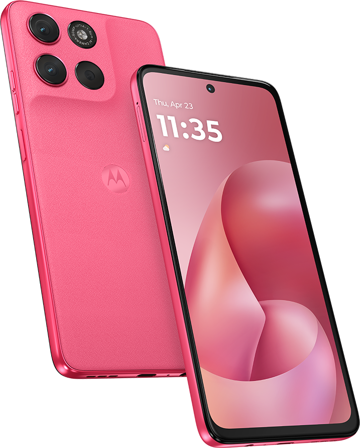 MOTOROLA Moto G57 Power 8/256 GB Rózsaszín Kártyafüggetlen Okostelefon