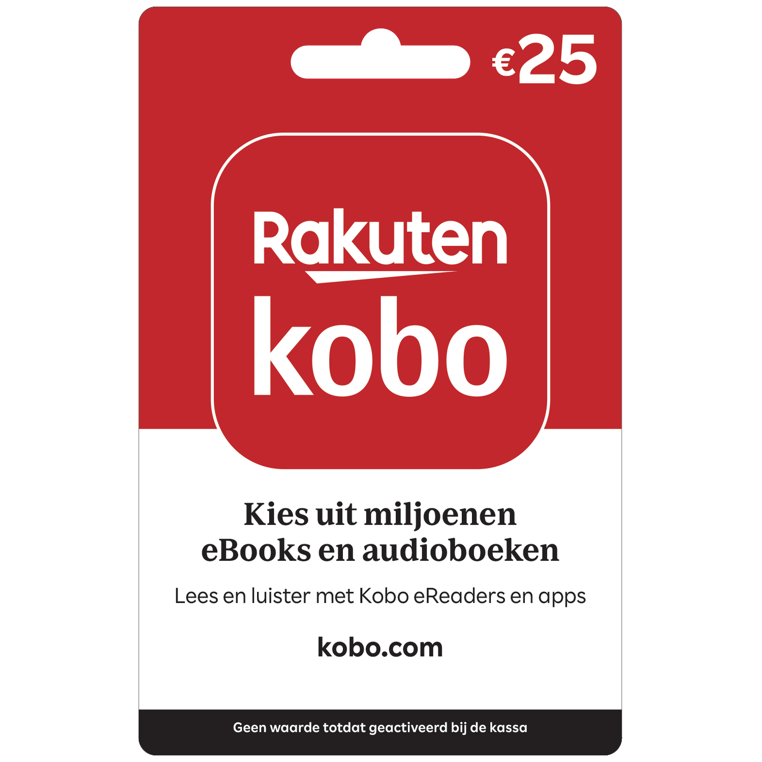 Kobo Digital Code 25 Euro Nl
