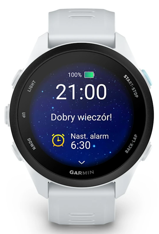 Smartwatch GARMIN Forerunner 70 Biały 010-04307-01