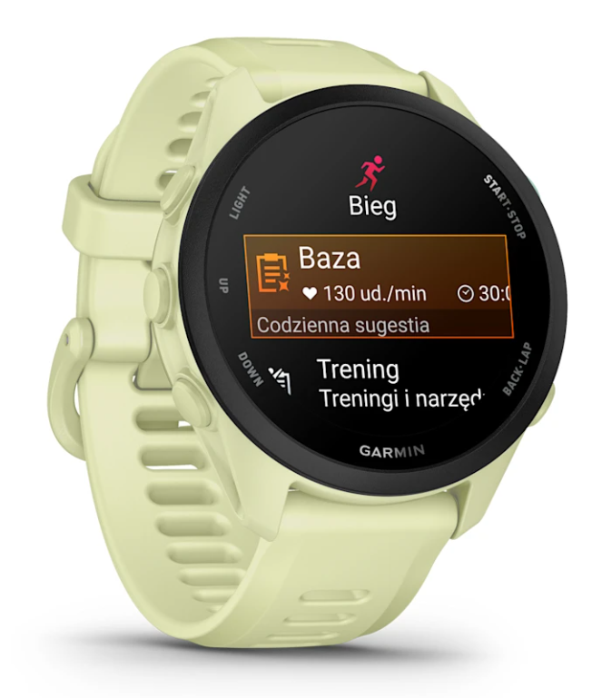 Smartwatch GARMIN Forerunner 70 Cytrynowy 010-04307-02