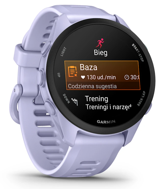 Smartwatch GARMIN Forerunner 70 Lawendowy 010-04307-03