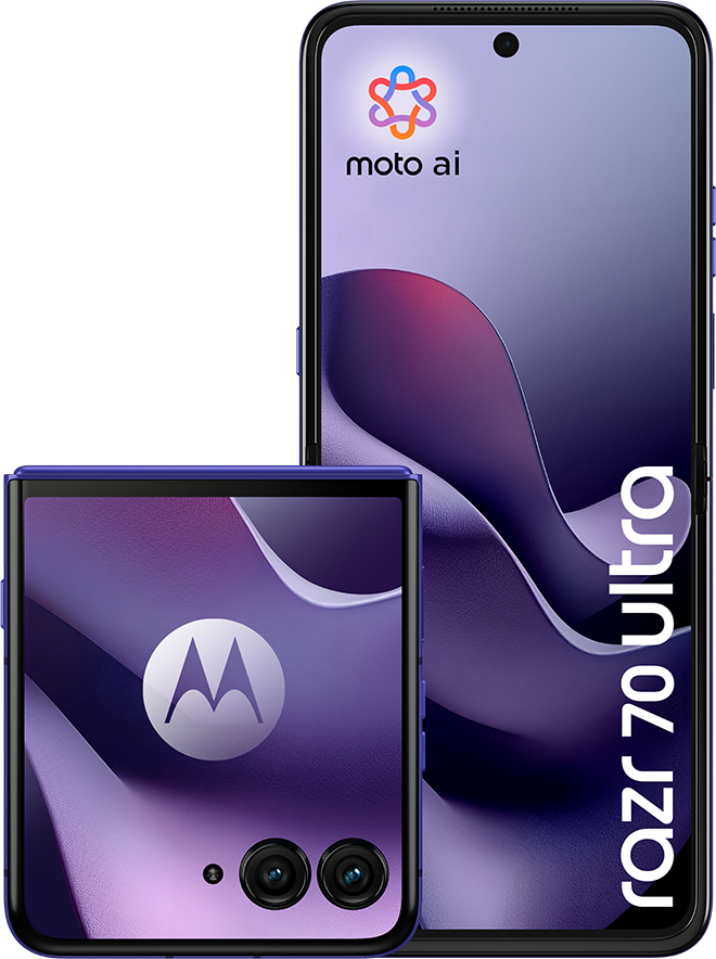 MOTOROLA Razr 70 Ultra 16/512 GB Királykék Kártyafüggetlen Okostelefon