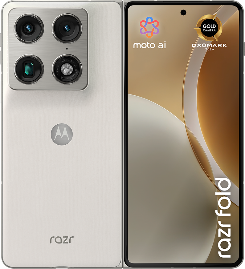 MOTOROLA Razr Fold 16/512 GB Fehér Kártyafüggetlen Okostelefon
