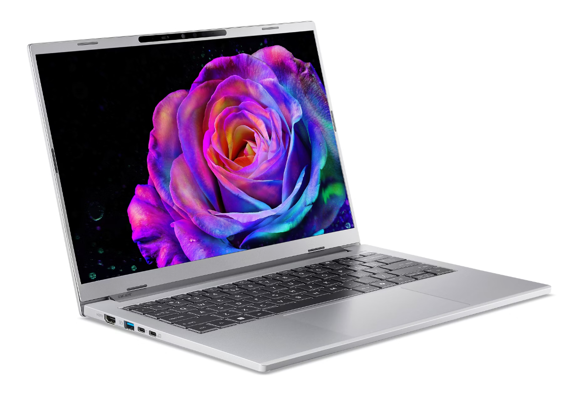 Laptop ACER Aspire 14 AI A14-61M WUXGA / AMD Ryzen™ AI 7 350 / 16 GB RAM / 512 GB SSD / Radeon™ 860M / Windows 11 Home Srebrny