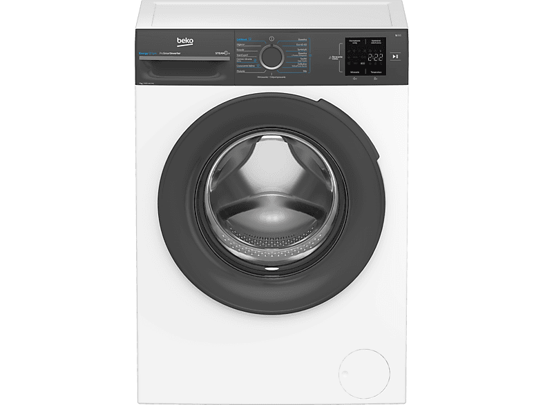 Pralka BEKO b300 BM3WFSU37015WAR Slim 7kg 1000obr EnergySpin SteamCure ColdWash Higiena+ Inverter