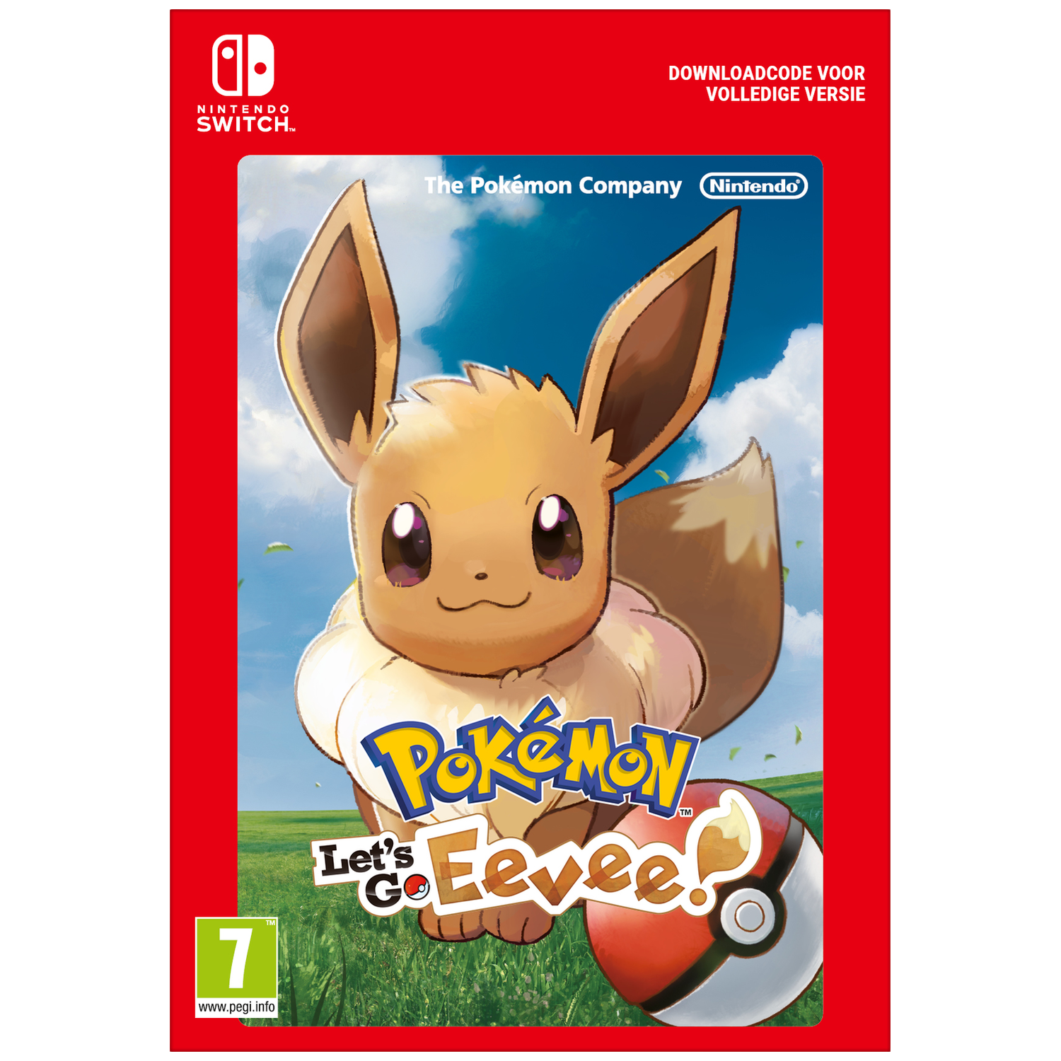 Nintendo Pokémon: Let's Go Eevee ! Switch (download Code)