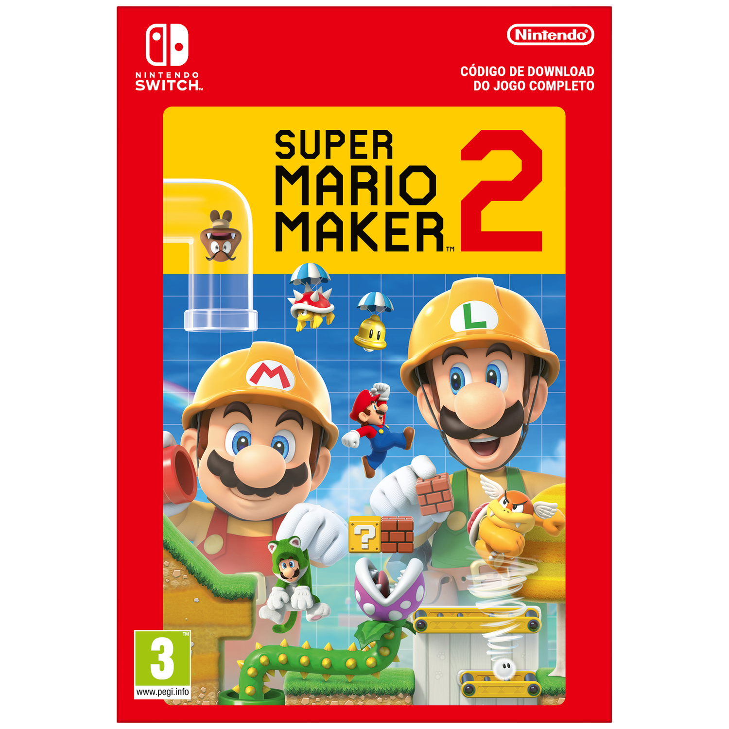 Nintendo Super Mario Maker 2 Switch (download Code)