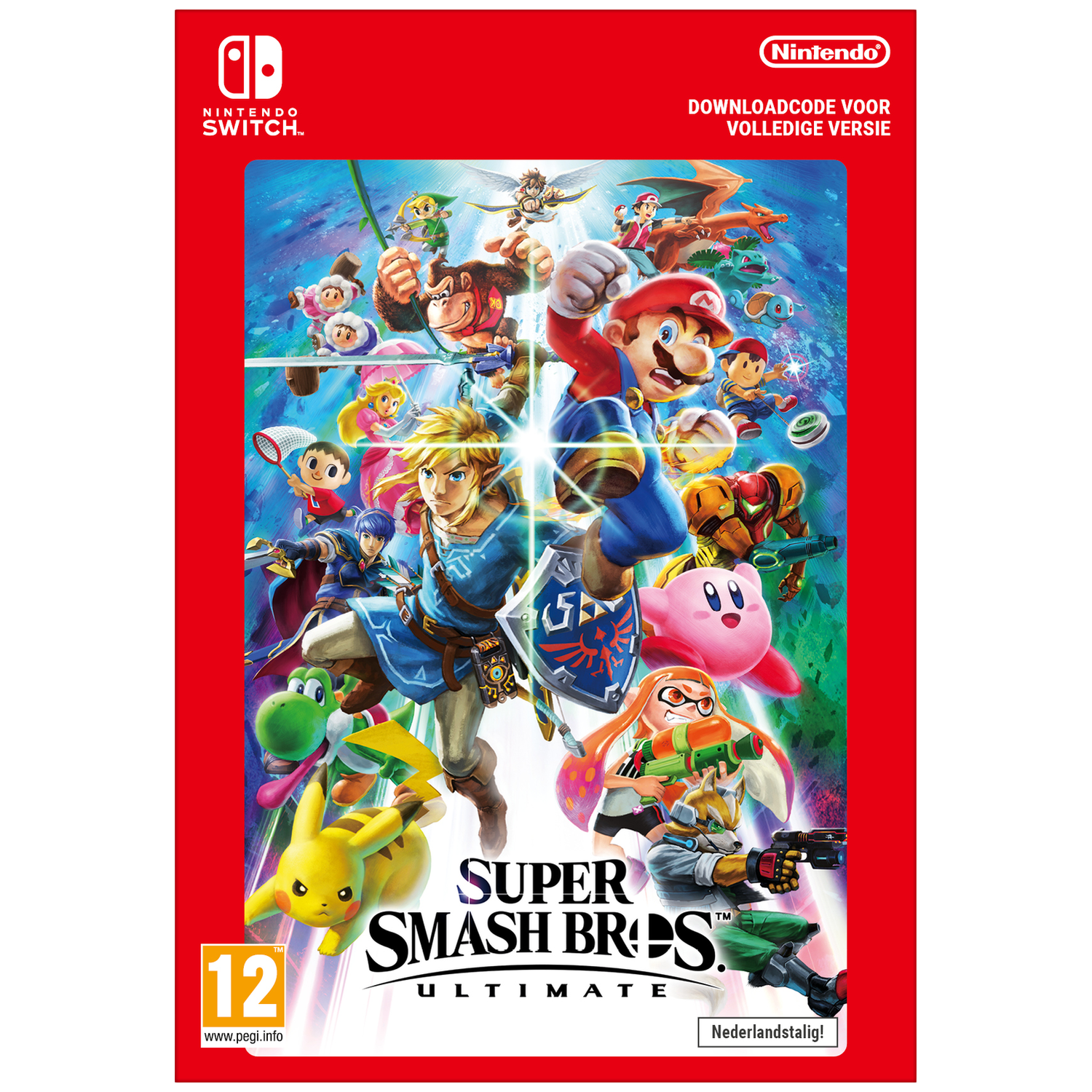 Nintendo Super Smash Bros Ultimate Switch (download Code)
