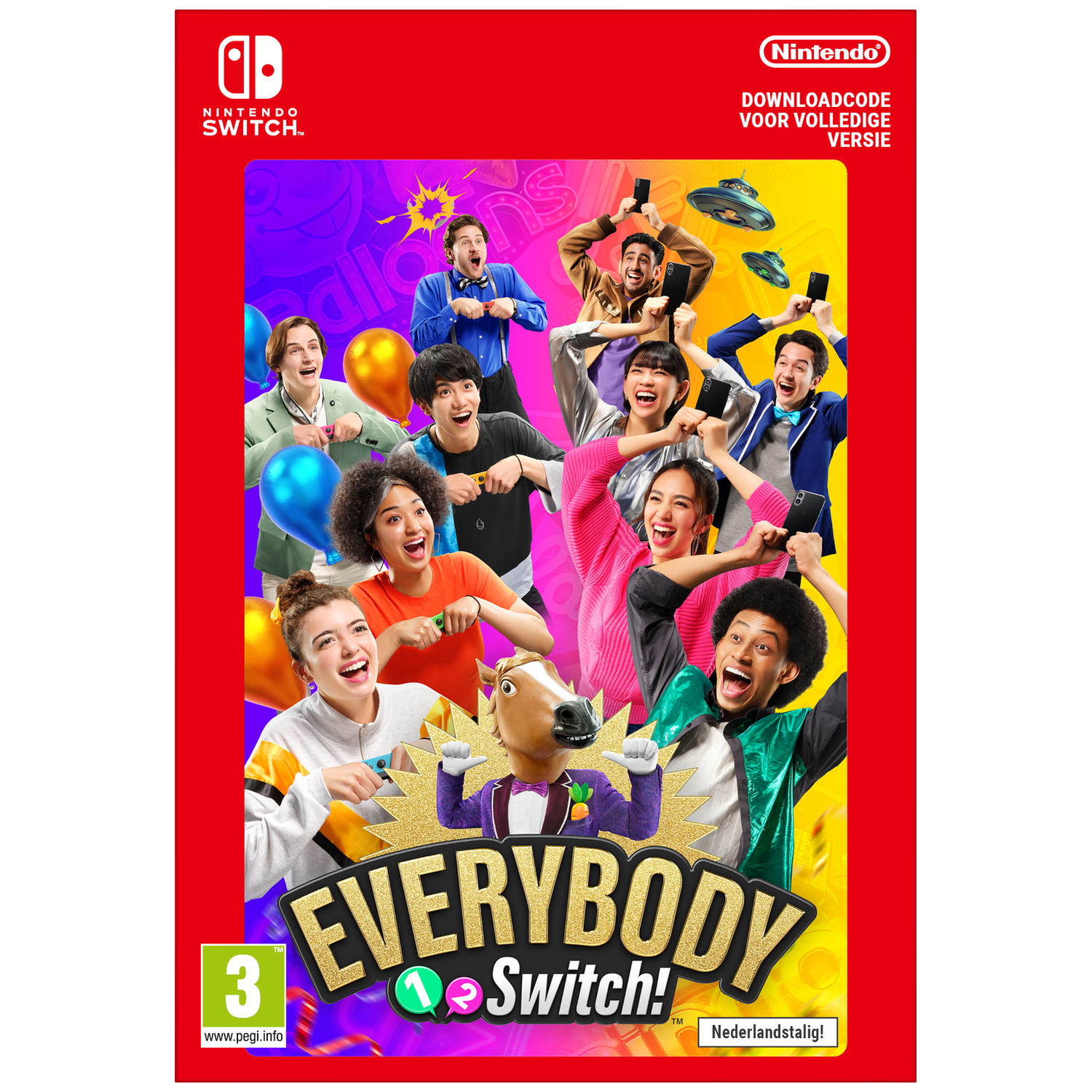 Nintendo Everybody 1-2 Switch! Switch (download Code)