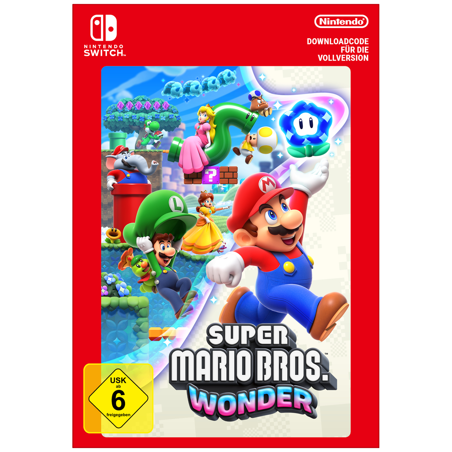 Nintendo Super Mario Bros Wonder Switch (download Code)