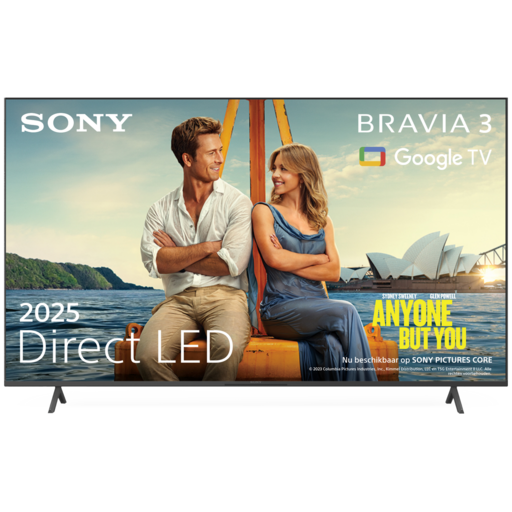 Bravia 3 (2024) 85 inch Zwart