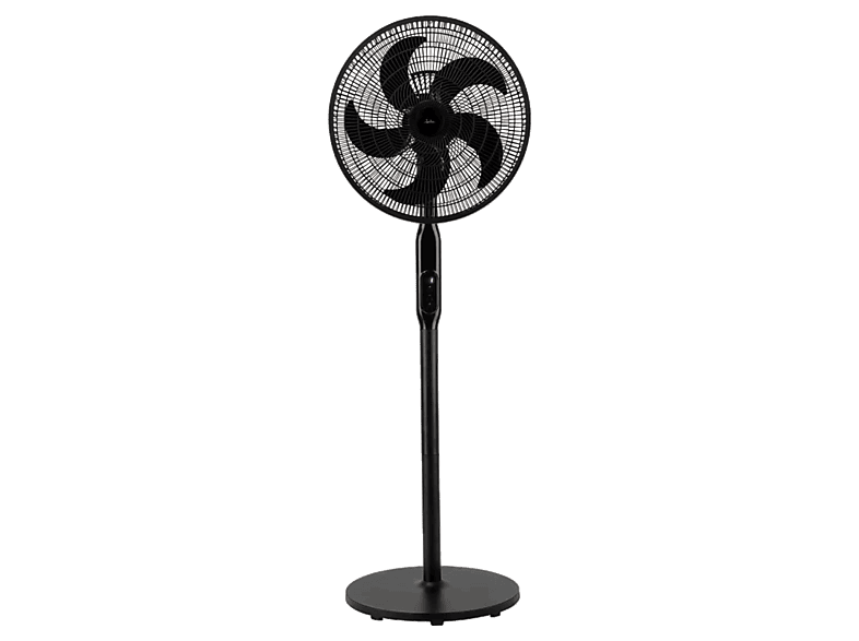 Ventilador de pie - Jata JVVP3063, 50 W, 3 Velocidades, Altura Ajustable, Caudal 3540 m³/h, Estancias hasta 25 m², Negro