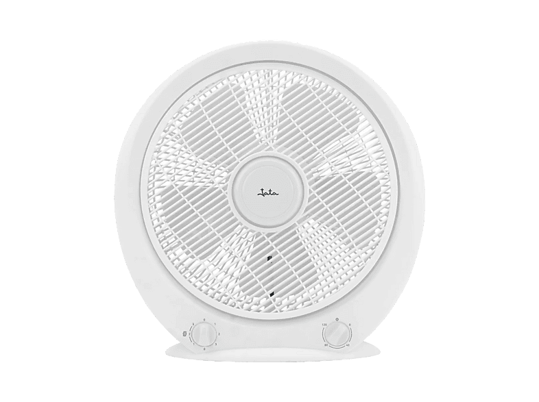 Ventilador de sobremesa - Jata JVVS3115, 40 W, 3 Velocidades, Temporizador hasta 120 min, Asa transporte, Blanco