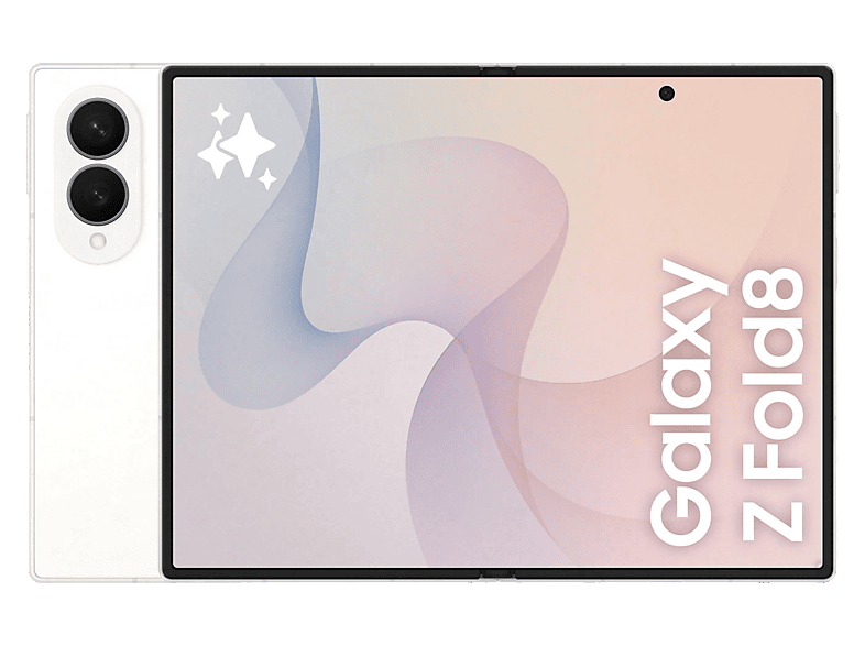 Móvil - Samsung Galaxy Z Fold8, Blanco, 512 GB, 12 GB RAM, 7.6" Dynamic AMOLED 2X, Qualcomm Snapdragon 8 Elite Gen 5, 4800 mAh, Android 17