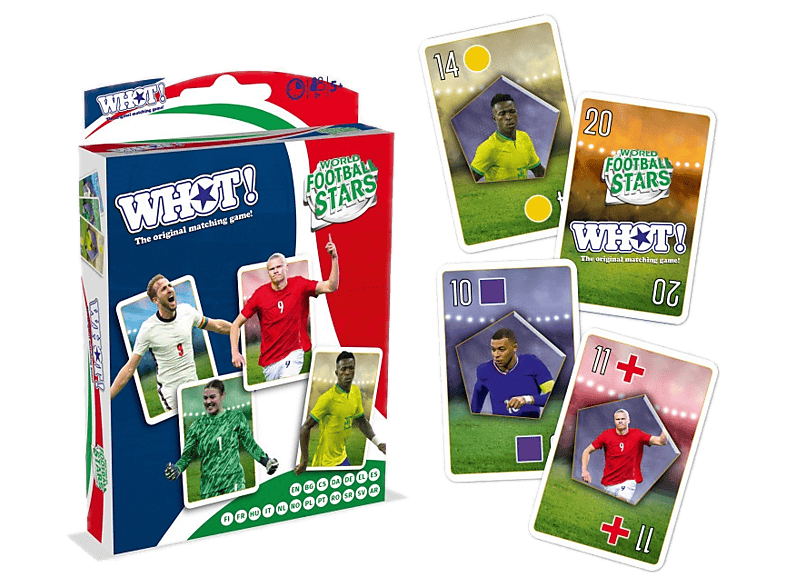Gra karciana WINNING MOVES WHOT! World Football Stars Wielokolorowy