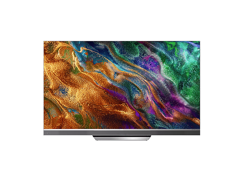 HAIER H75M95EUX TV MINI LED, SMART TV, 75 ", QD-Mini Silver, Classe F, Abbonamento DAZN Full 12 mesi incluso