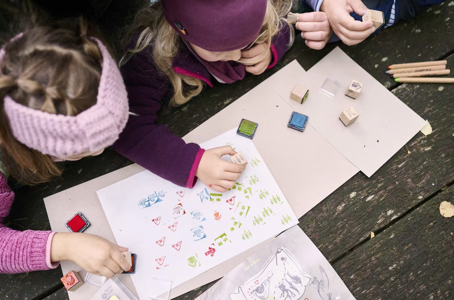 HABA Terra Kids, Pecsételd meg a térképed! (2013843001)