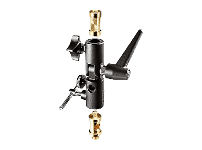 MANFROTTO Lite-Tite Swivel, Schirmneiger, Schwarz