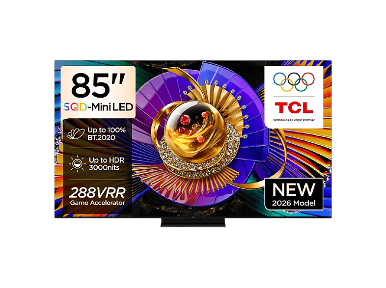TCL 85C7L 85 inç 216 Ekran Uydu Alıcılı Smart 4K UHD SQD-Mini LED