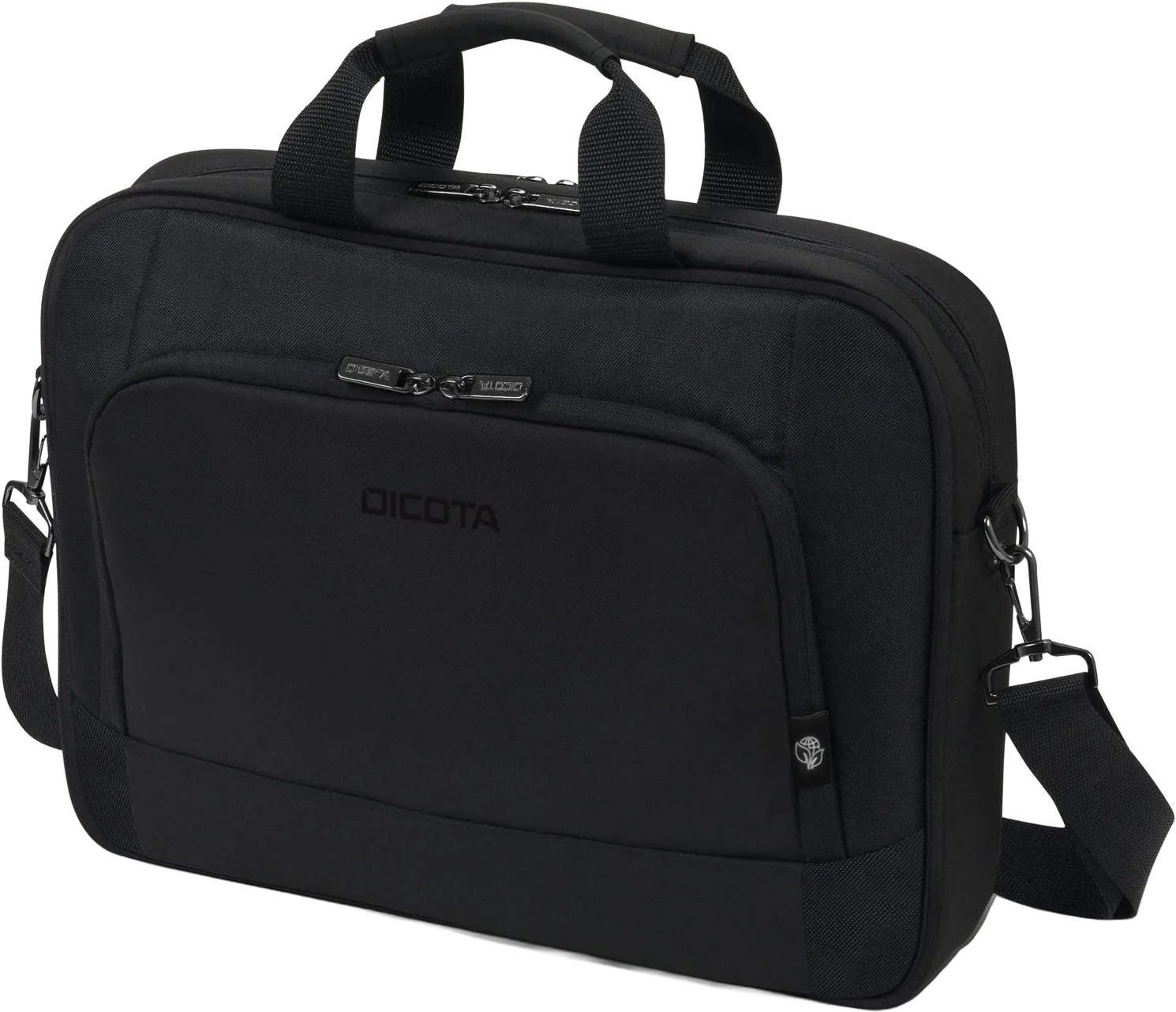 DICOTA Eco Top Traveller Base laptop táska, 13"-14,1", fekete (D31324-RPET)