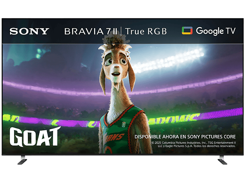 TV RGB Micro LED 98" - Sony BRAVIA 7 II, Triluminos Max, 4K, Google TV, XR Processor, PS5, IMAX Enhanced, Dolby Atmos/Vision, 120Hz, K98XR75M2PB