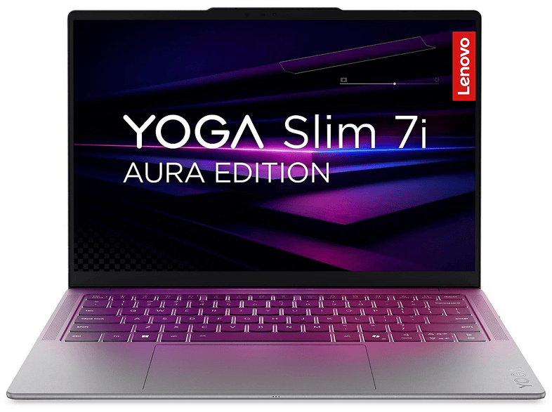 LENOVO Yoga Slim 7i Aura Edition NOTEBOOK, 14 ", processore Intel® Core Ultra 5 226V, Arc™ 130V, RAM 16 GB, 512 GB SSD, Grey, Windows 11 Home
