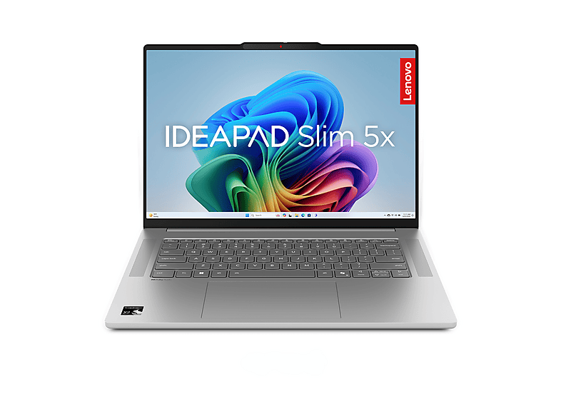 LENOVO IdeaPad Slim 5x NOTEBOOK, 13,3 ", processore Qualcomm Snapdragon X2 Plus X2P-42-100, Adreno™ Onboard Graphics, RAM 16 GB, 512 GB SSD, Grey, Windows 11 Home