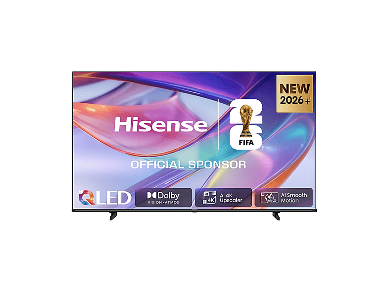 HISENSE 58Q7S, Smart TV QLED 58" 4K TV, 60Hz, Audio Dolby Atmos, VIDAA OS con 1000+ APP, Vision IQ, HDR 10+, Game Mode Plus, Bluetooth, Wifi, Alexa Built-in, AirPlay2, lativù