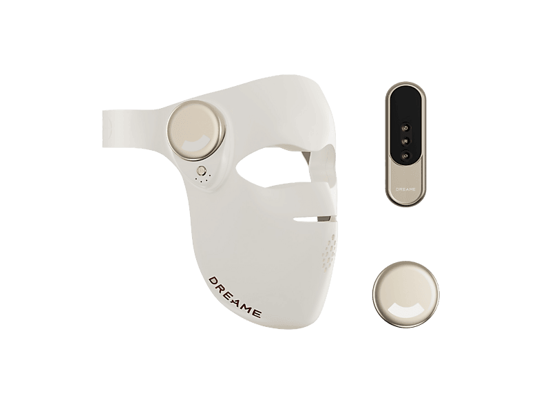 Dreame CHRONA Gesichtsmaske, 4+1 Photonentherapie und 280 Präzisions-LEDs , Weiß