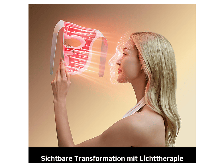 Dreame CHRONA Gesichtsmaske, 4+1 Photonentherapie und 280 Präzisions-LEDs , Weiß — Foto 4 von 5