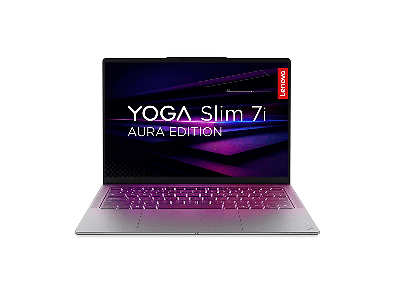 LENOVO Yoga Slim 7i Aura Edition NOTEBOOK, 14 ", processore Intel® Core Ultra 5 322, Intel®, RAM 16 GB, 512 GB SSD, Grey, Windows 11 Home