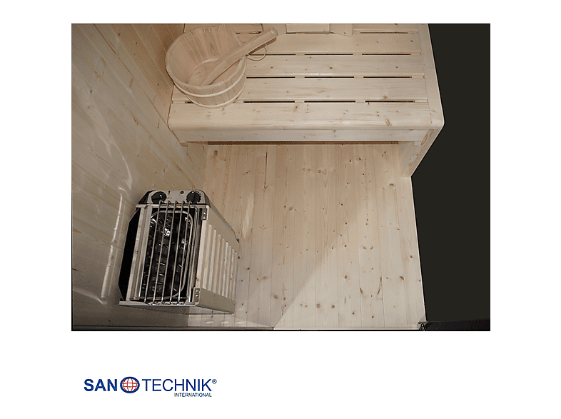 Sanotechnik Glacier S Sauna + Infrarotkabine für 1 Person 100x120x200 cm (3,6 kW) — Foto 5 von 5