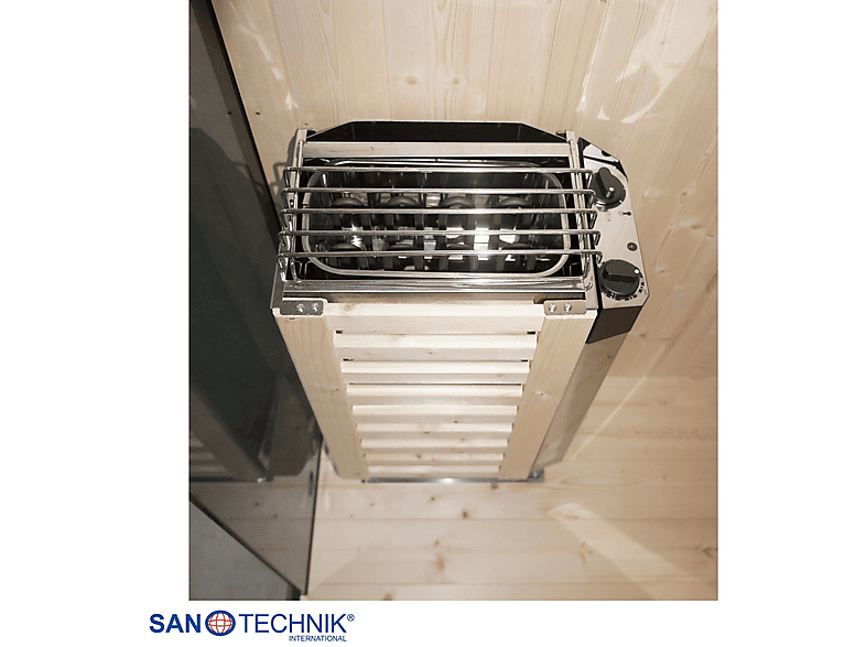 Sanotechnik Glacier M Sauna + Infrarotkabine für 2 Personen 120x120x200 cm (3,6 kW) — Foto 5 von 5