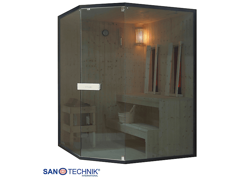 Sanotechnik Glacier XL Sauna + Infrarotkabine für 2-3 Personen 150x150x200 cm (6 kW) — Foto 2 von 5