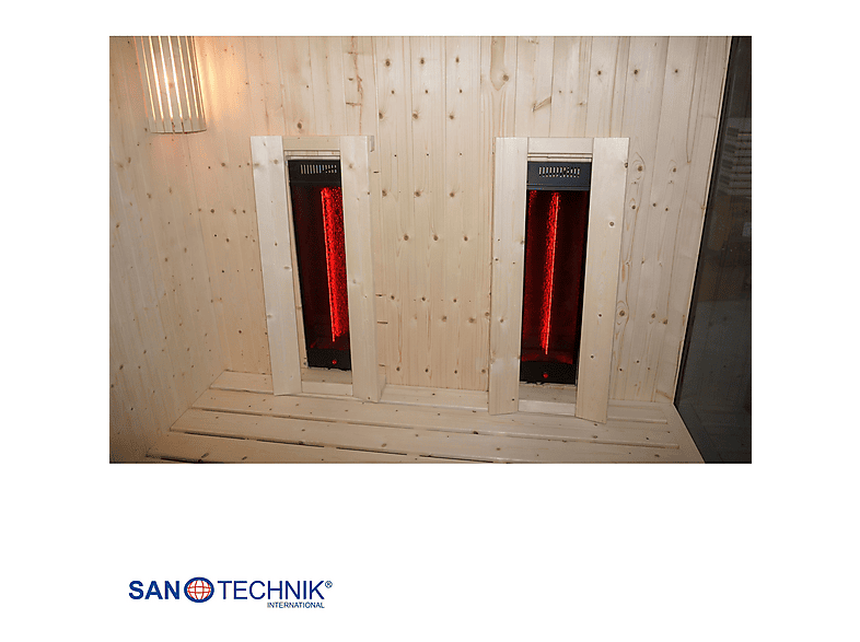 Sanotechnik Glacier XL Sauna + Infrarotkabine für 2-3 Personen 150x150x200 cm (6 kW) — Foto 4 von 5