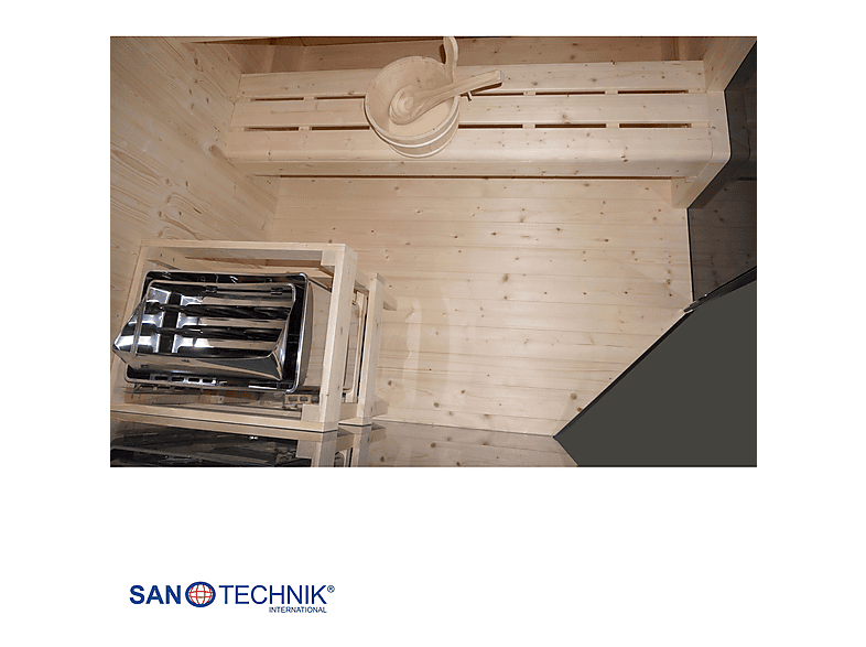Sanotechnik Glacier XL Sauna + Infrarotkabine für 2-3 Personen 150x150x200 cm (6 kW) — Foto 5 von 5