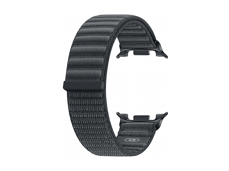 Cinturino smartwatch SAMSUNG Galaxy Watch Fabric Band Nero, Nylon