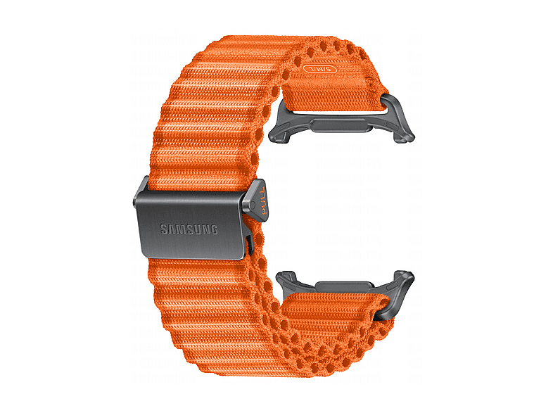 Cinturino smartwatch SAMSUNG Galaxy Watch Trail Band Arancione, Tessuto tecnico