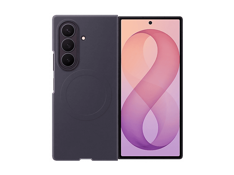 SAMSUNG Silicone Magnet Case COVER per Samsung Galaxy Z Fold8 Ultra, Viola