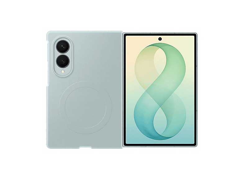 SAMSUNG Silicone Magnet Case COVER per Samsung Galaxy Z Fold8, Verde
