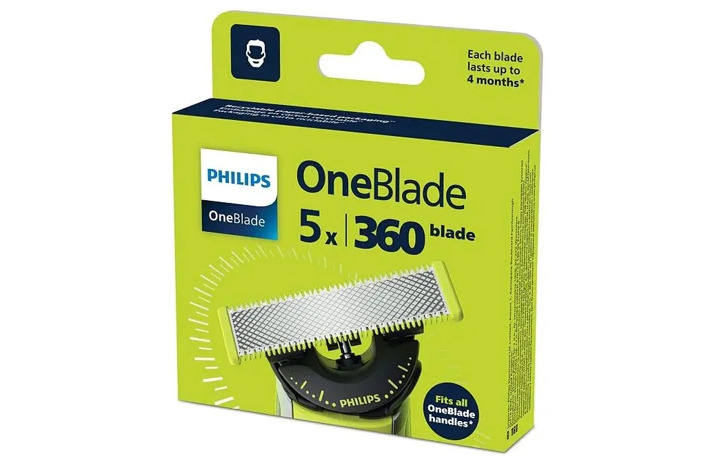 Philips OneBlade 5x 360 cserepenge csomagolás.