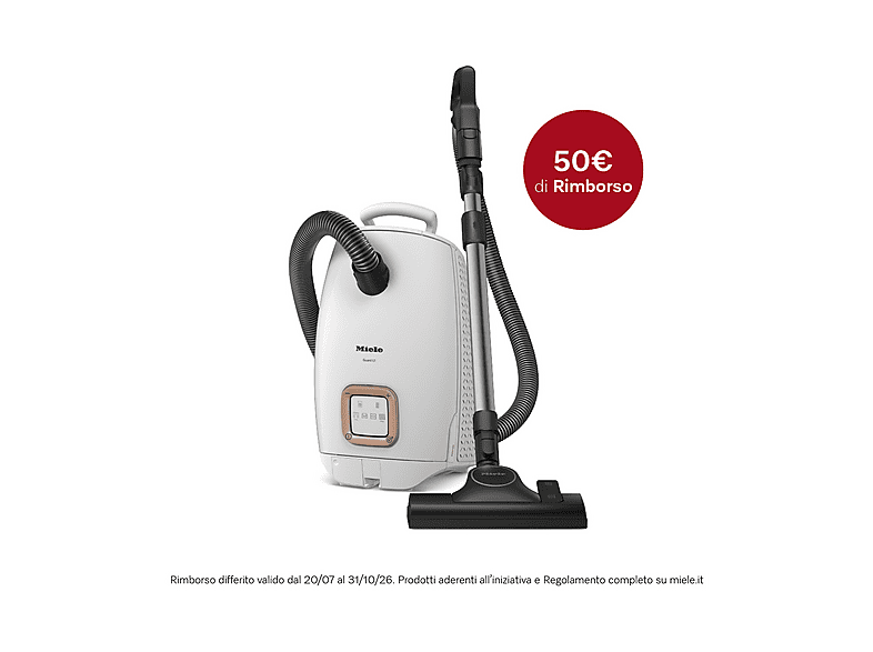 Miele Aspirapolvere a Traino Guard L1 Allergy Bianco Brillante