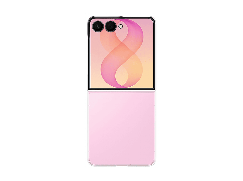 SAMSUNG Clear Case COVER per Samsung Galaxy Z Flip8, Trasparente