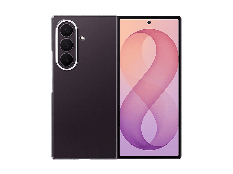 SAMSUNG Clear Case COVER per Samsung Galaxy Z Fold8 Ultra, Trasparente